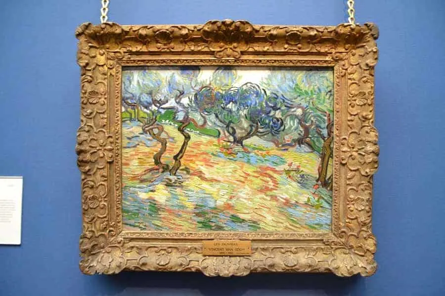 Van Gogh Painting in Scotland National Gallery