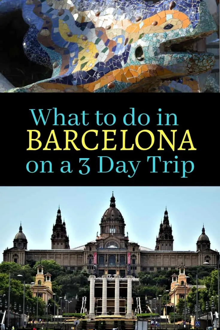 3 Days in Barcelona Itinerary