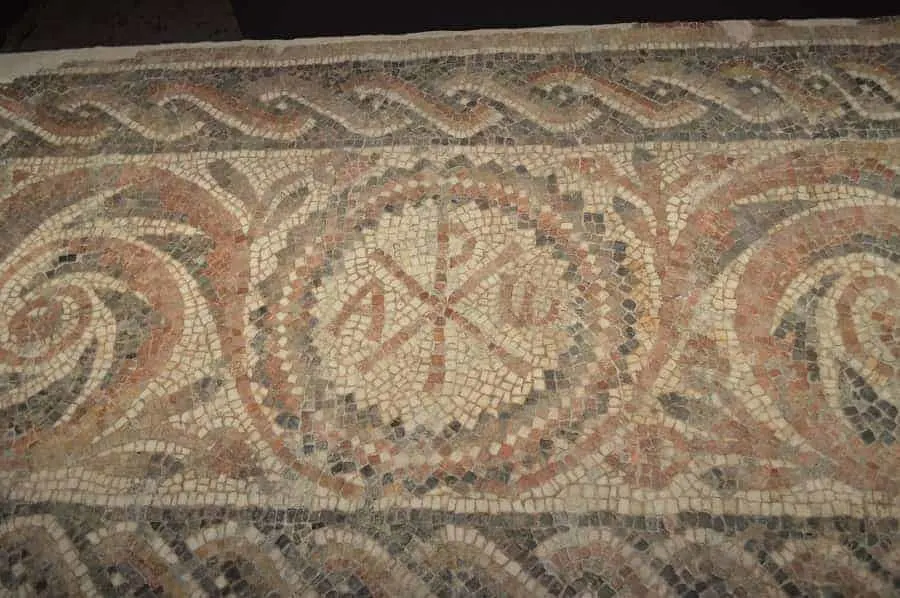 Roman Ruins in the Barcelona History Museum