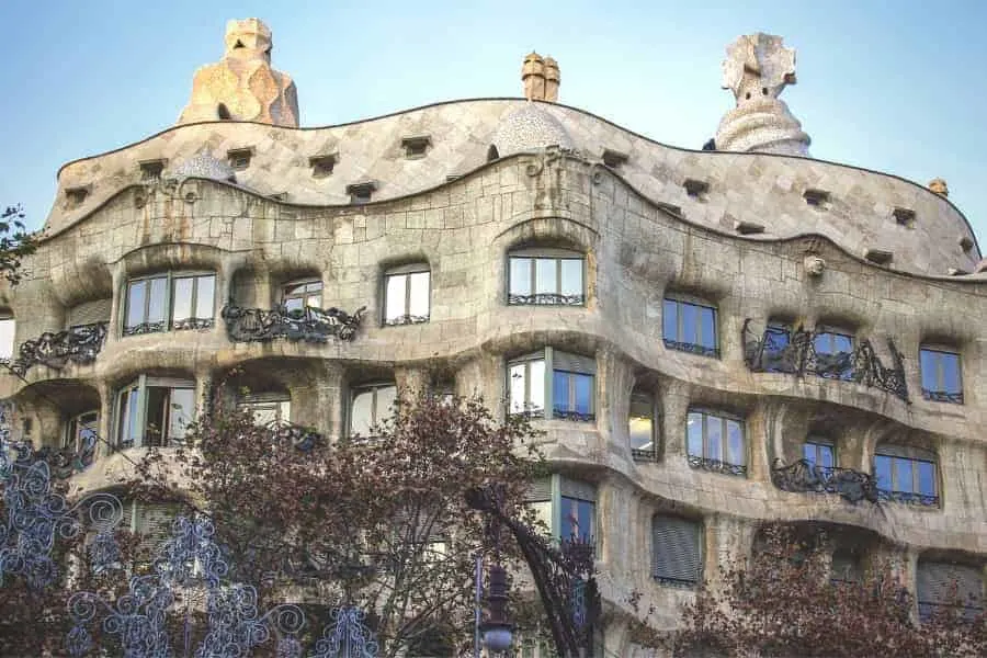 Casa Mila in Barcelona