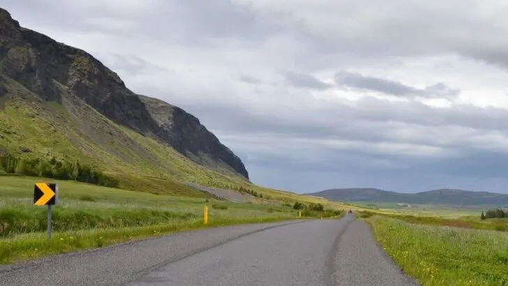 Driving the Golden Circle Route in Iceland