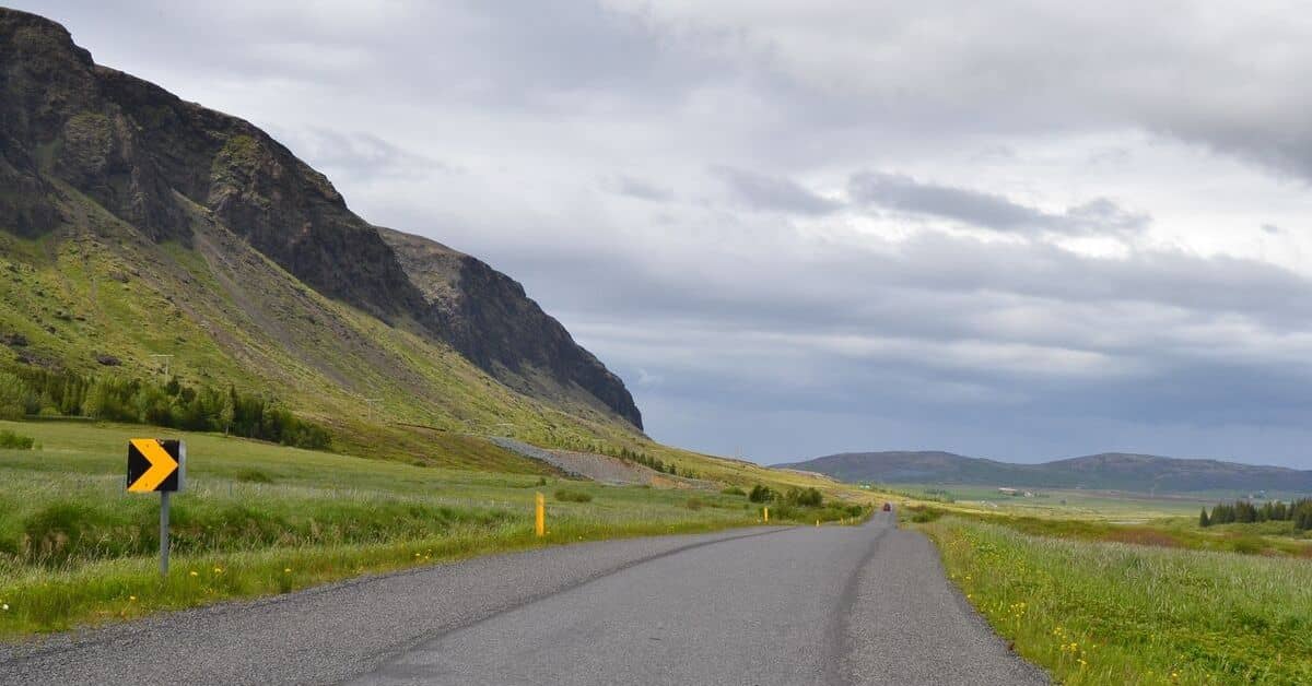 Driving the Golden Circle Route in Iceland