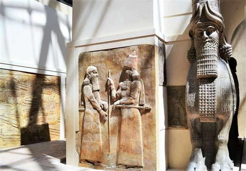 Egyptian Relics in Louvre