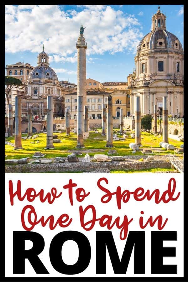 How to See Rome in a Day