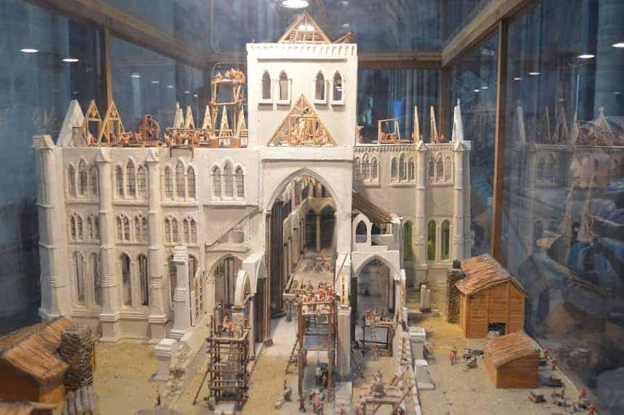Model of Salisbury Cathedral