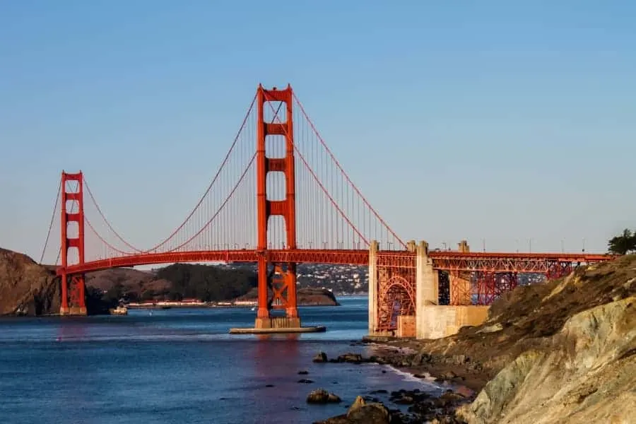 Golden Gate Bridge in San Francisco