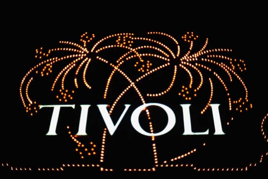 Tivoli Amusement Park in Copenhagen