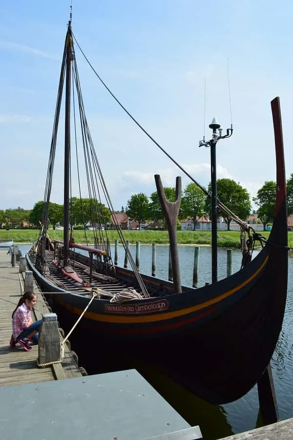 Taking Kids to Viking Museum in Denmark