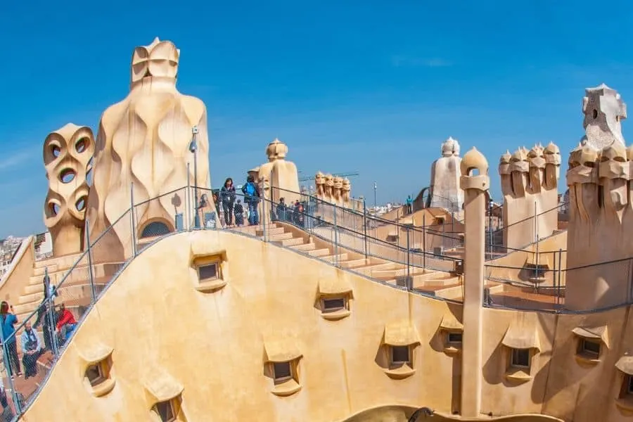 Casa Mila Roof