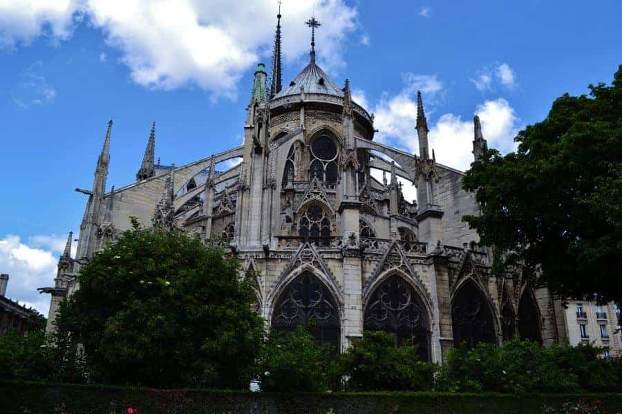 Notre Dame Flying Buttresses