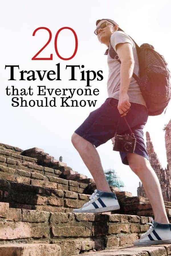 travel tips for guys