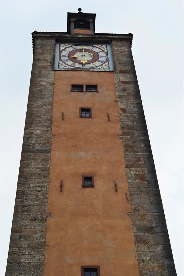 Burgtorturm Tower in Rothenburg