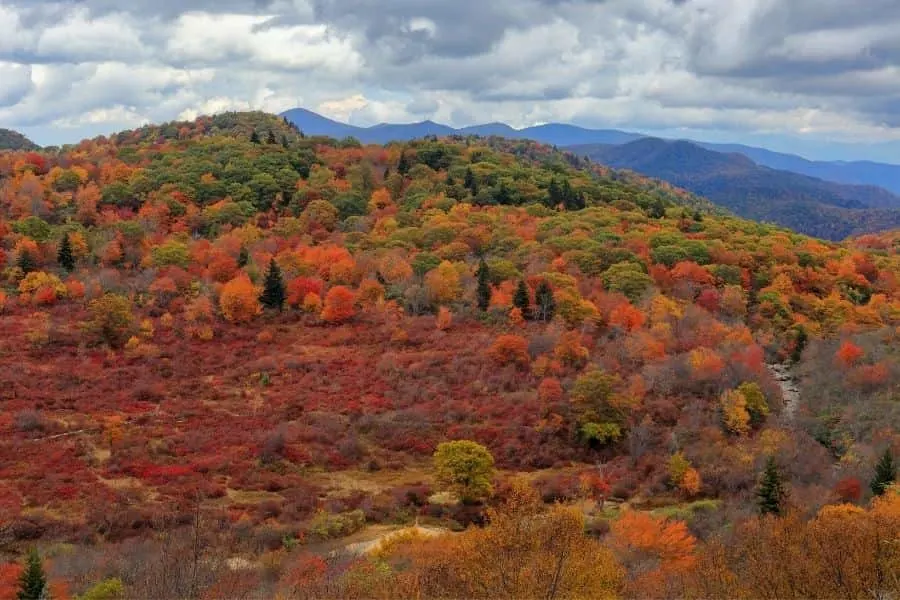 Blue Ridge Mountains in the Fall