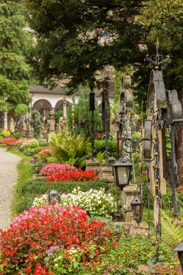 One of the most beautiful Cemeteries in Europe: St. Peter's in Salzburg Austria