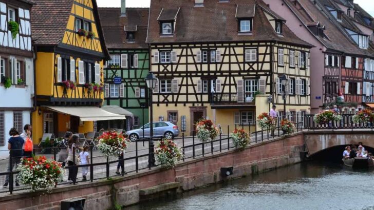 Storybook Town in Alsace Region: Colmar