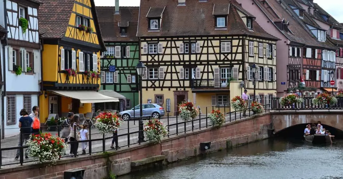 Storybook Town in Alsace Region: Colmar