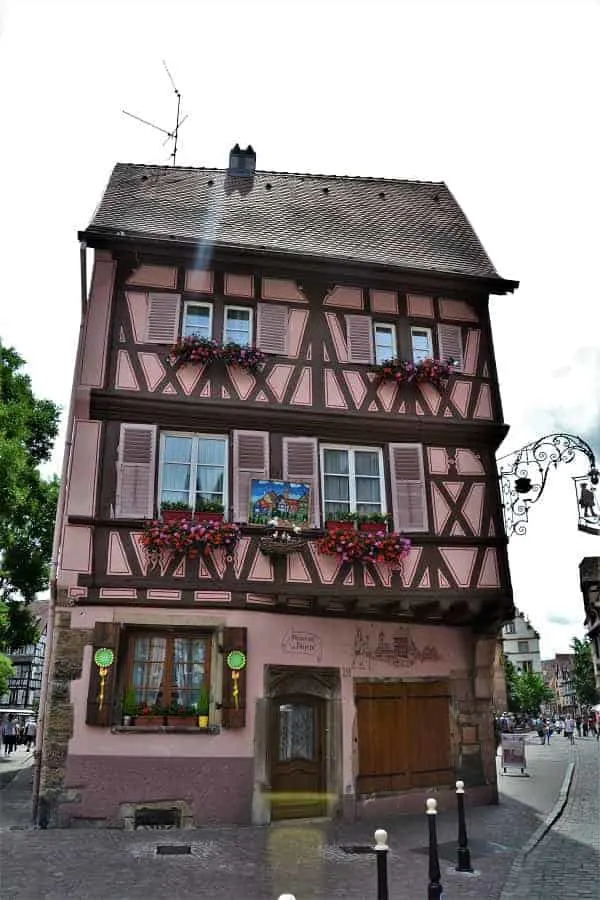 Half Timber Medieval Home in Colmar