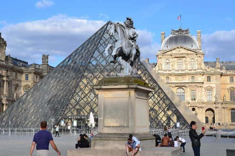 Louvre Museum in Paris France