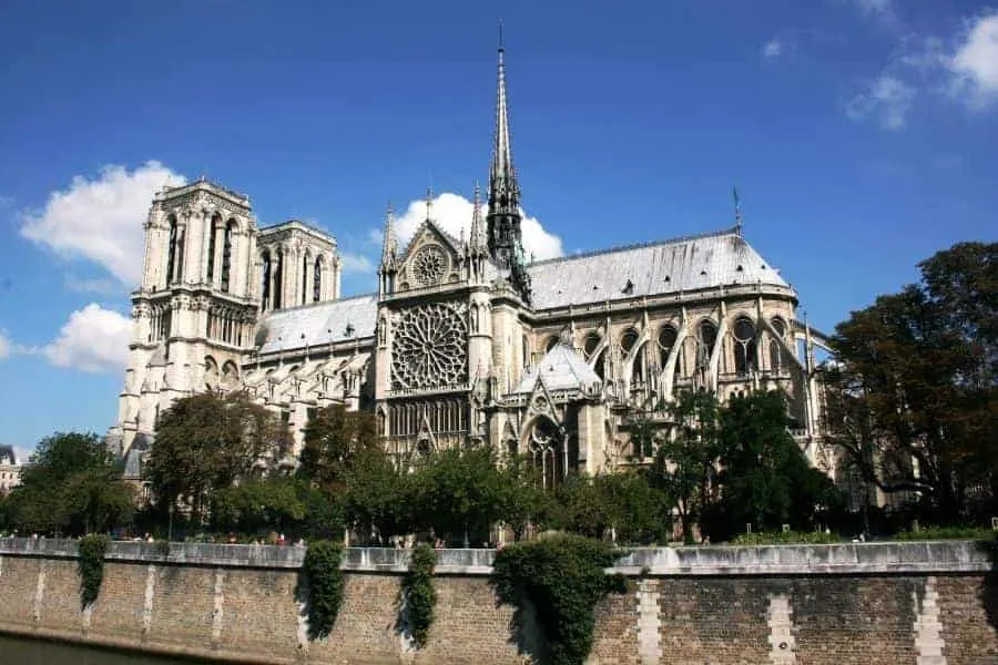 Paris Notre Dame Cathedral before Fire