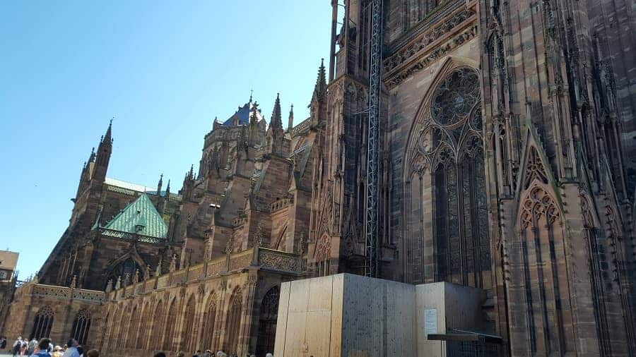 Exterior of Strasbourg Cathedral