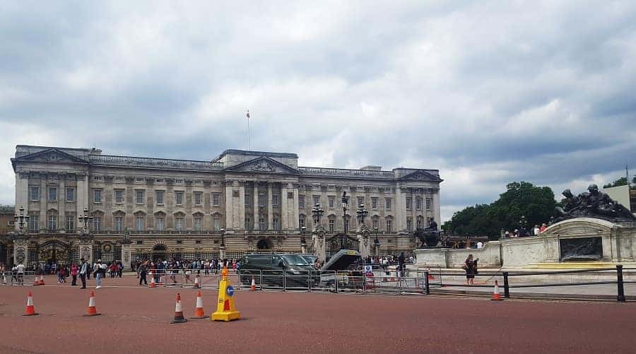 Buckingham Palace in London