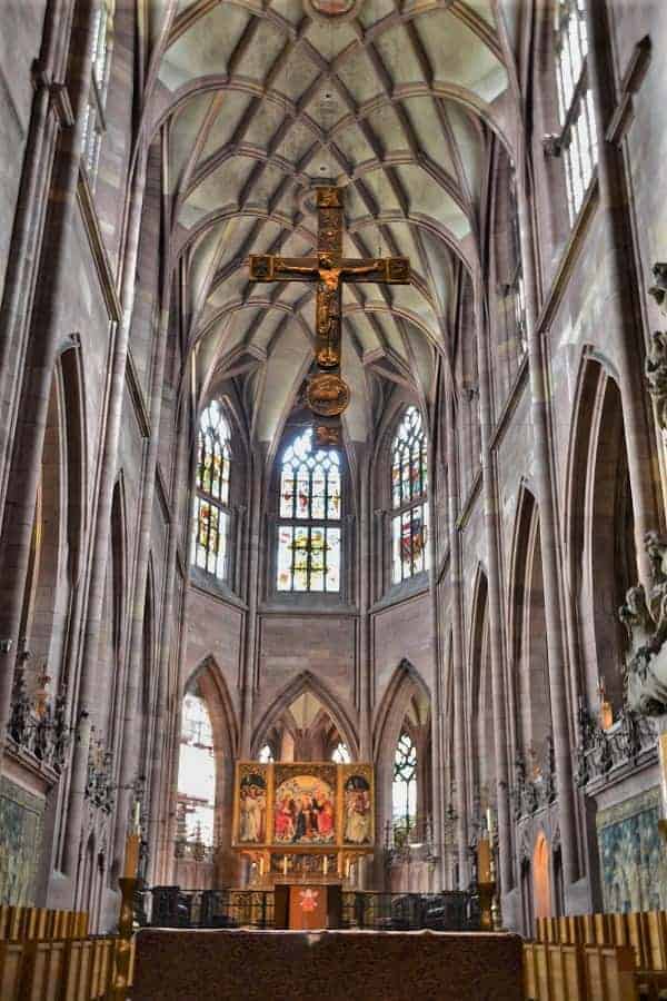 Inside Freiburg Minster