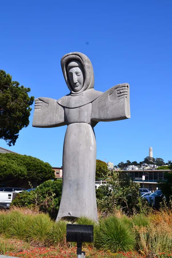 Saint Francis Statue (Patron Saint of San Francisco)