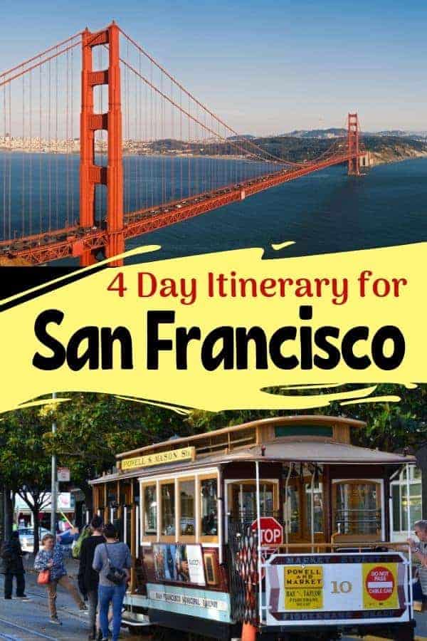 The Perfect San Francisco Itinerary: 4 Days by the Bay | Day Trip Tips