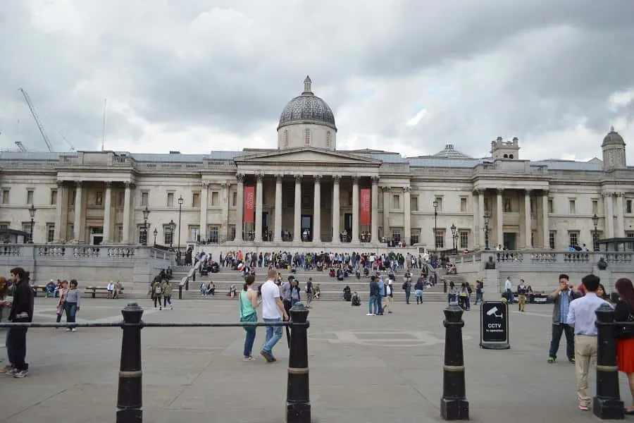 National Gallery at Trafalgar Square