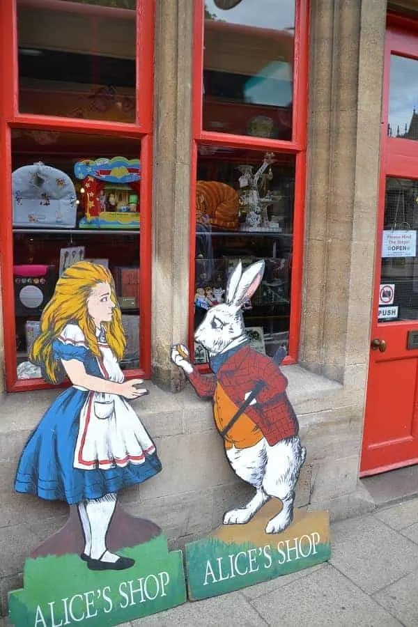 Alice's Shop in Oxford