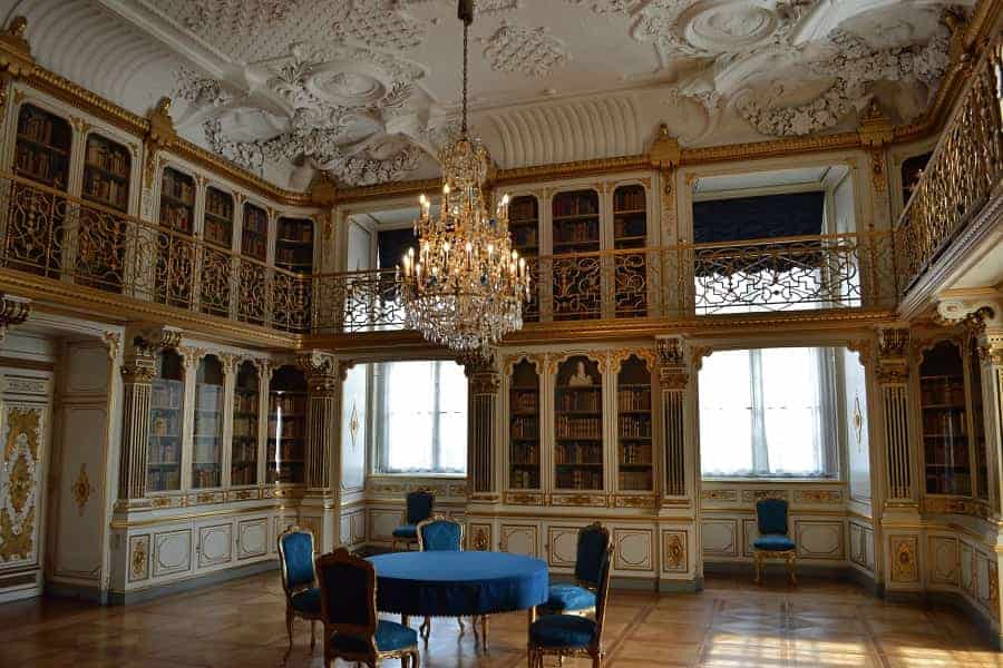 Library in Christianborg Palace