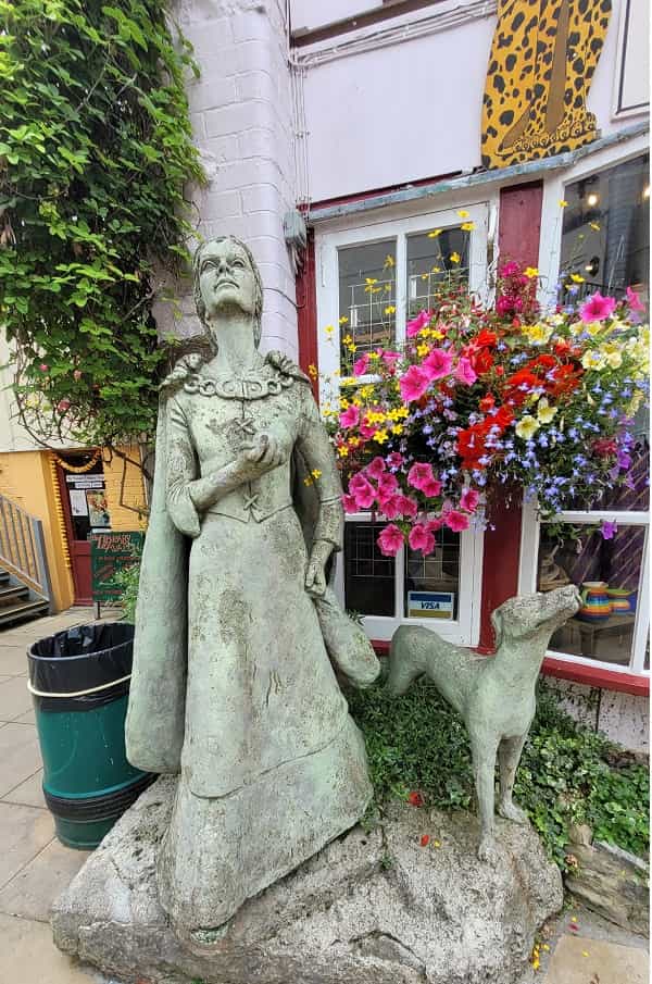 Statue in Glastonbury