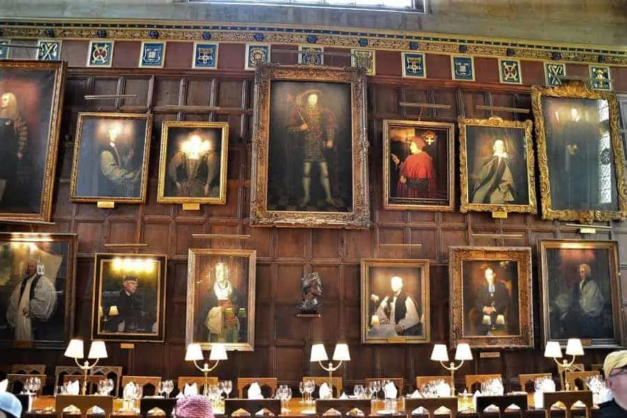 Portraits in Christ Church Grand Hall