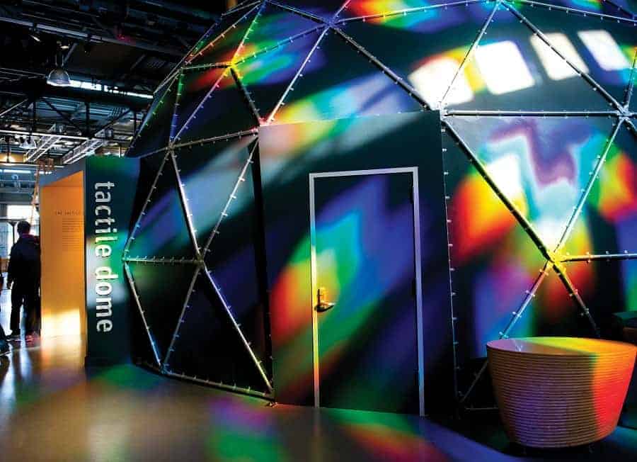 Tactile Dome at Exploratorium