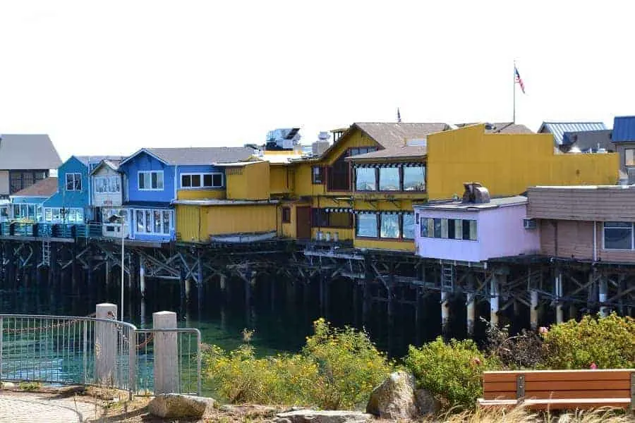 Monterey Wharf in California