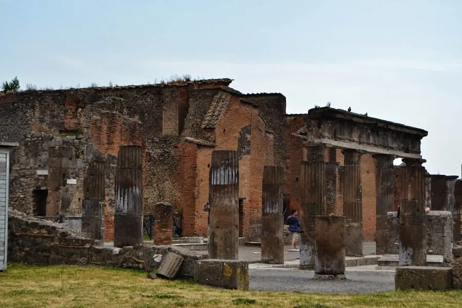Ancient Pompeii Buildings