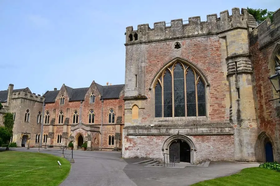 Bishop's Palace in Wells England