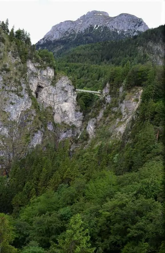 Neuschwanstein Castle View of Bridge