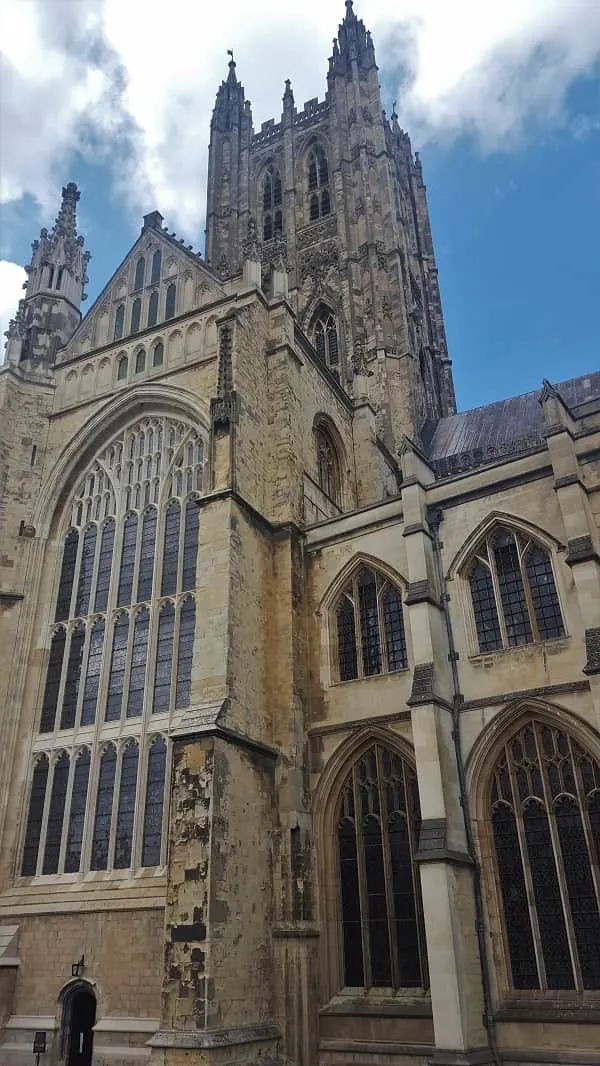 Canterbury Cathedral in Kent England