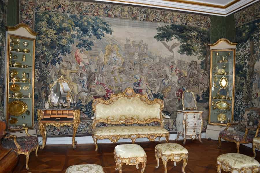 Tapestry in Rosenborg Castle