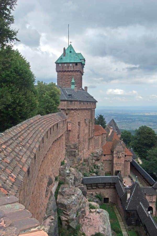 Haut-Kœnigsbourg Cliffside Castle