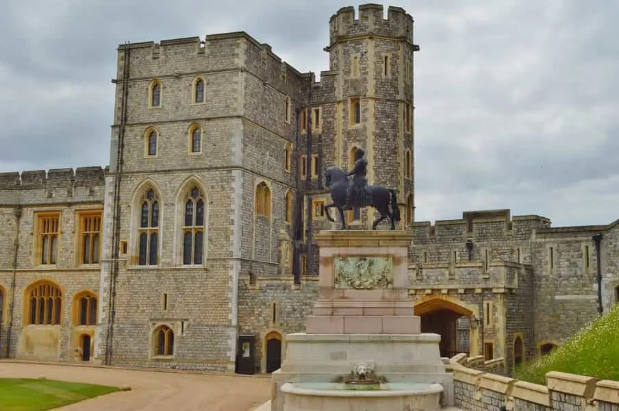 Equestrian Statue at Windsor Castle