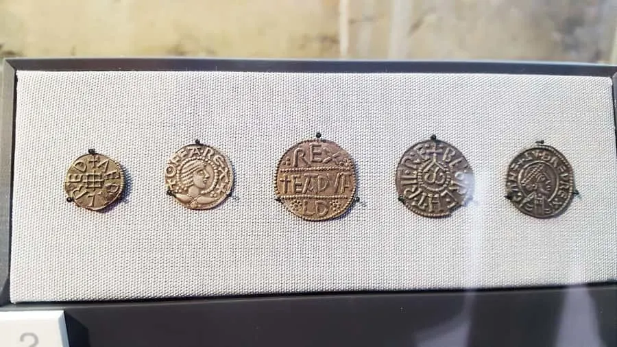 Roman Coins in Yorkshire Museum
