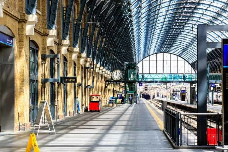 Kings Cross Station in London