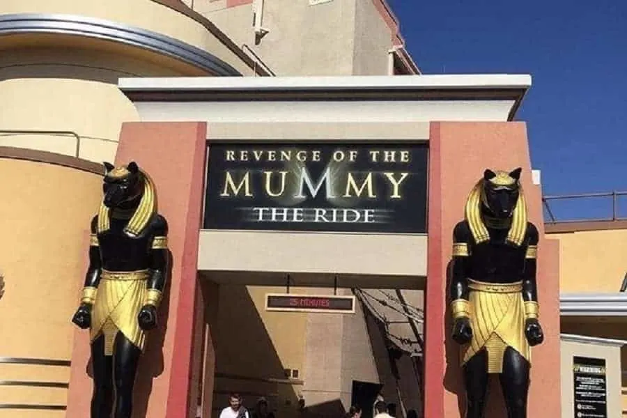 Mummy Ride at Universal Studios