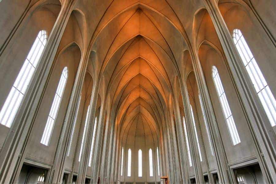 Reykjavik Church Interior