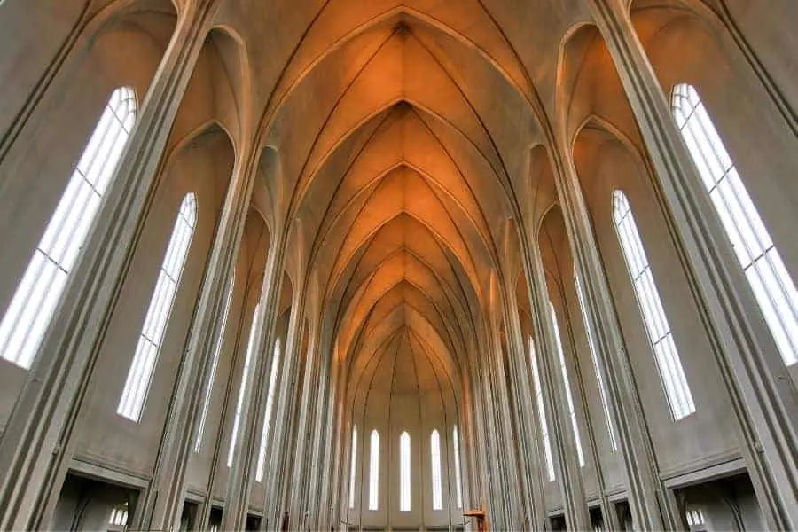 Reykjavik Church Interior