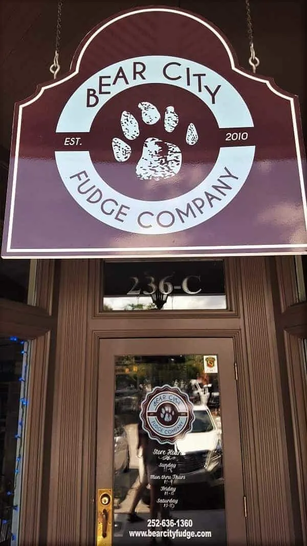 Bear City Fudge in New Bern