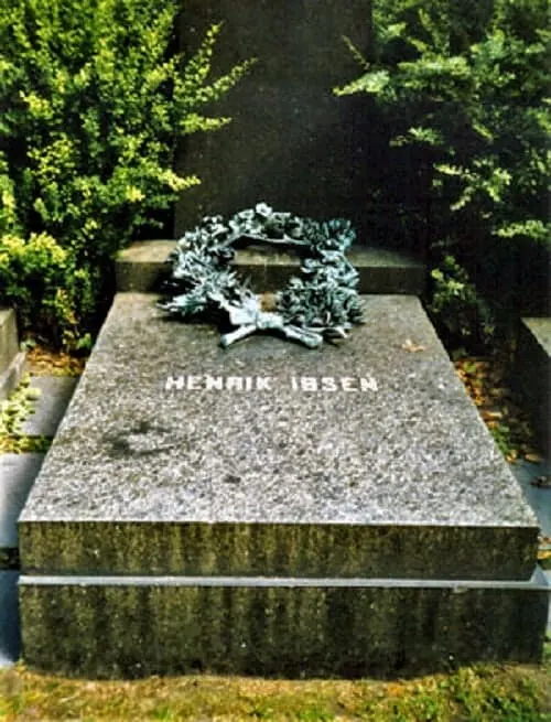 Henrik Ibsen Grave in Norway