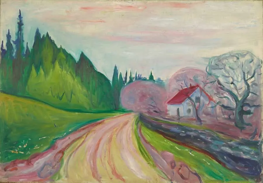 The Road to Borre at Munch Museum